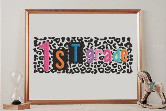 1st Grade Leopard Embroidery Design Review