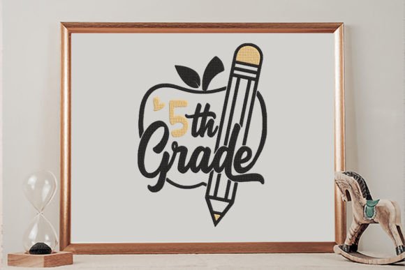 5th Grade Apple Pencil Embroidery Design Review