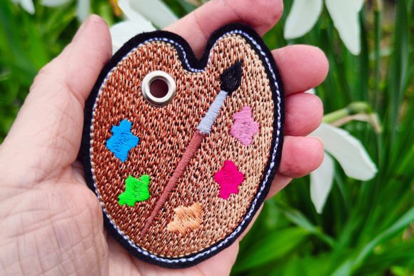 Artist’s Palette Machine Embroidery Design Review