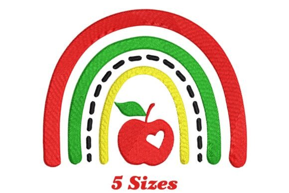 Bright Rainbow Apple Review: A Vibrant Embroidery Addition