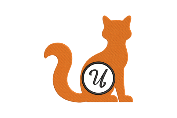 Cat Letter U: A Seasonal Embroidery Design Review