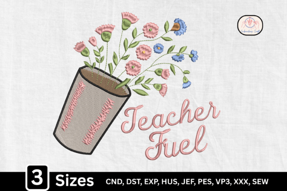 Floral Coffee Cup Teacher Fuel: A Review for Merchandise and Patches
