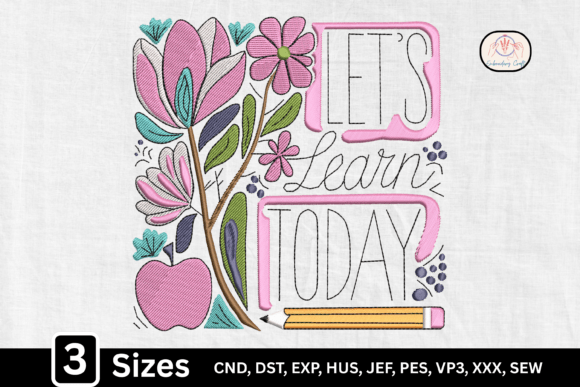 Floral Teacher Quotes Let’s Learn Today: A Design Review