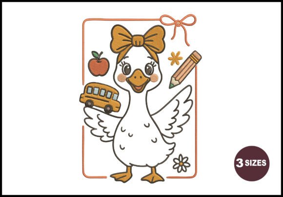 Funny Goose Embroidery: A Playful Addition to Boutique Apparel
