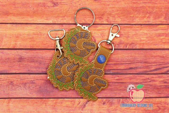 LETTERS G in the Hoop Keyfob Review for Seasonal Projects