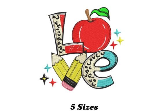 Love Back to School Embroidery Design Review for Craft Fair Success