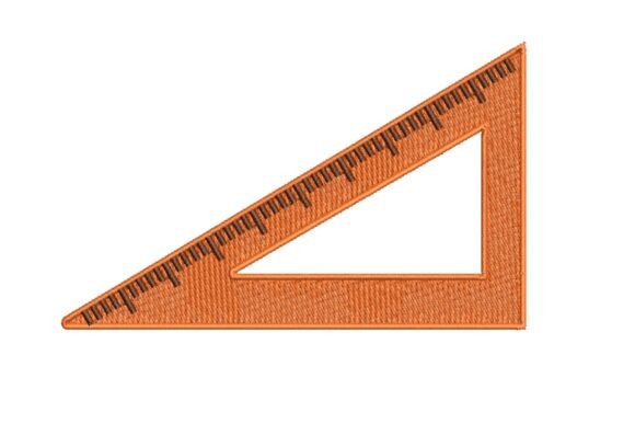 Orange Triangle Ruler Embroidery Design Review