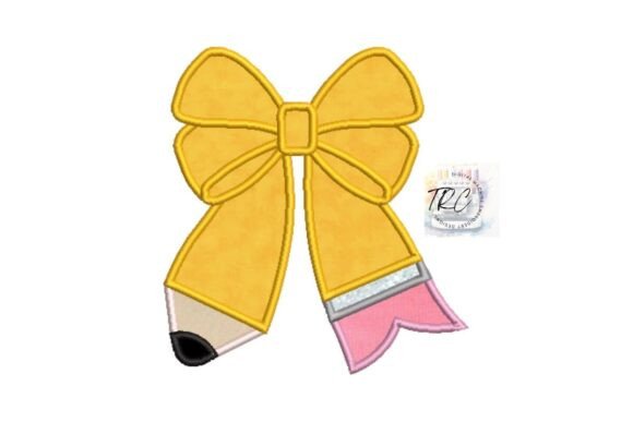 Pencil Bow Applique Embroidery Design Review: A Sweet Addition for Handmade Gifts