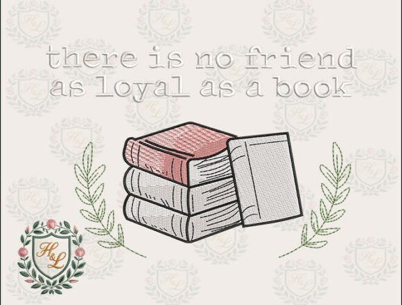 Pink Book Quote Embroidery Files: A Stylish Addition to Boutique Apparel