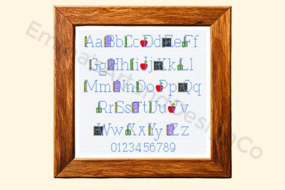 School Alphabet Cross Stitch Pattern Review: A Designer’s Take