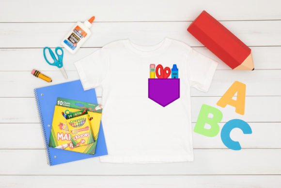 School Supplies in Pocket Applique: A Versatile Seasonal Embroidery Design