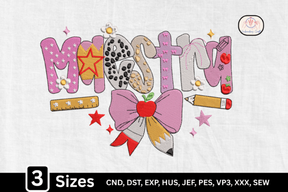 Spanish Teacher Appreciation Maestra Embroidery Review