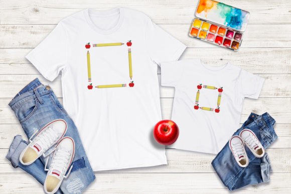 Square Pencil and Apple Frame Embroidery Review for Seasonal Projects