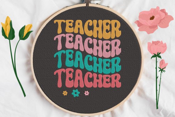 Teacher Sign Echo Stacked Review: A Booth-Ready Embroidery Design