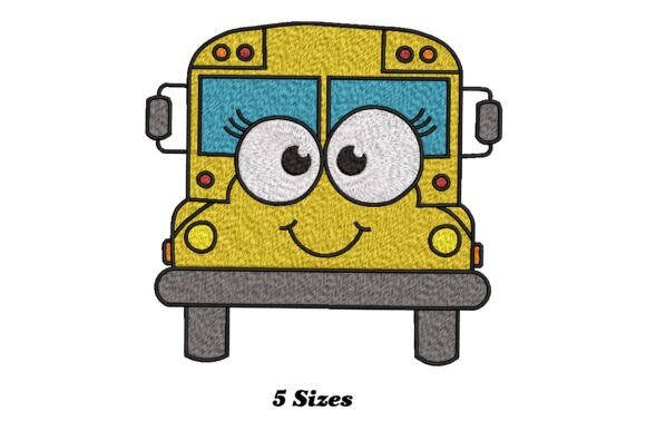 Yellow School Bus Embroidery Design Review for Real Projects